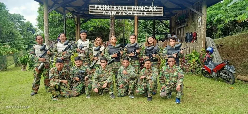 Tempat main Paintball Puncak