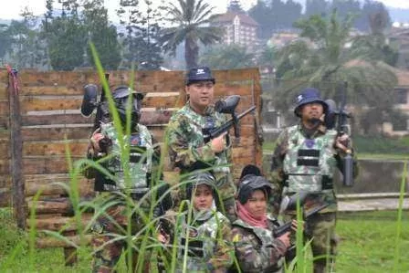 Tempat paintball outdoor Bogor