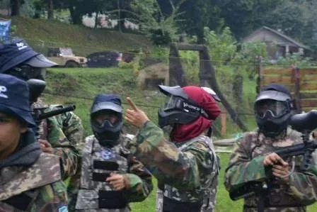 Tempat Paintball Outdoor Puncak