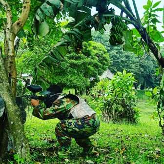 Tempat Main Paintball Dipuncak