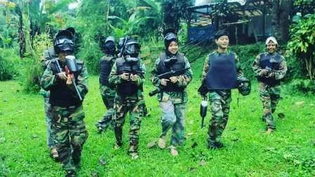 Lokasi paintball di puncak