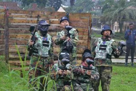 Serunya Bermain Paintball Untuk Anak-Anak Di Bogor