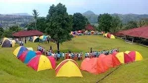 Gunung Gelis Camp Area Merupakan Tempat Camping Dan Outbound Terbaik Di Sentul