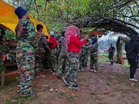 Pertarungan Seru Di Paintball Cisadane