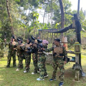 Lapangan Paintball Terbesar Di Puncak