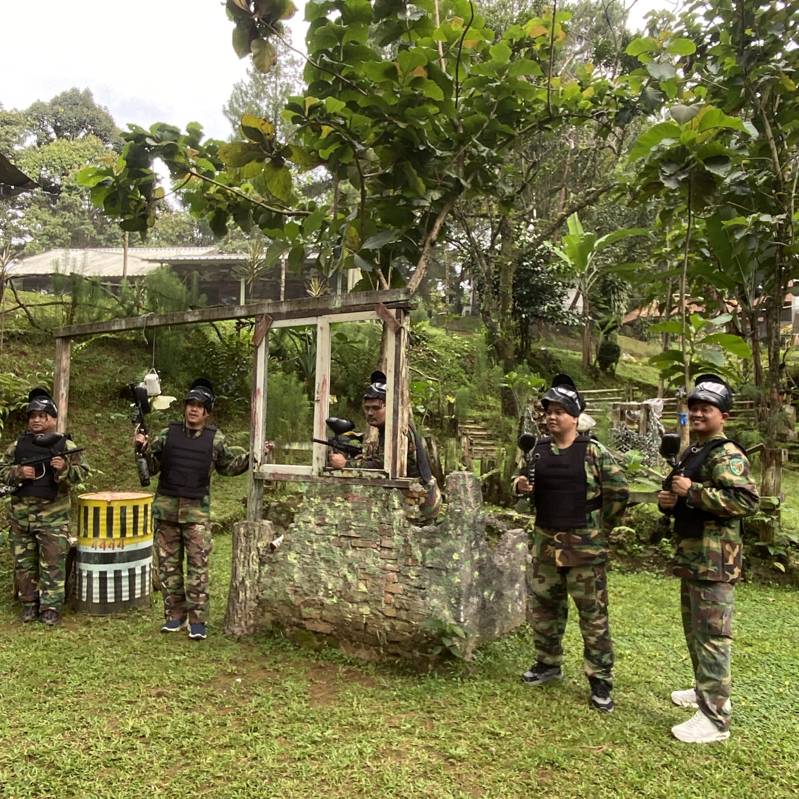 Paintball Rafting Di Puncak
