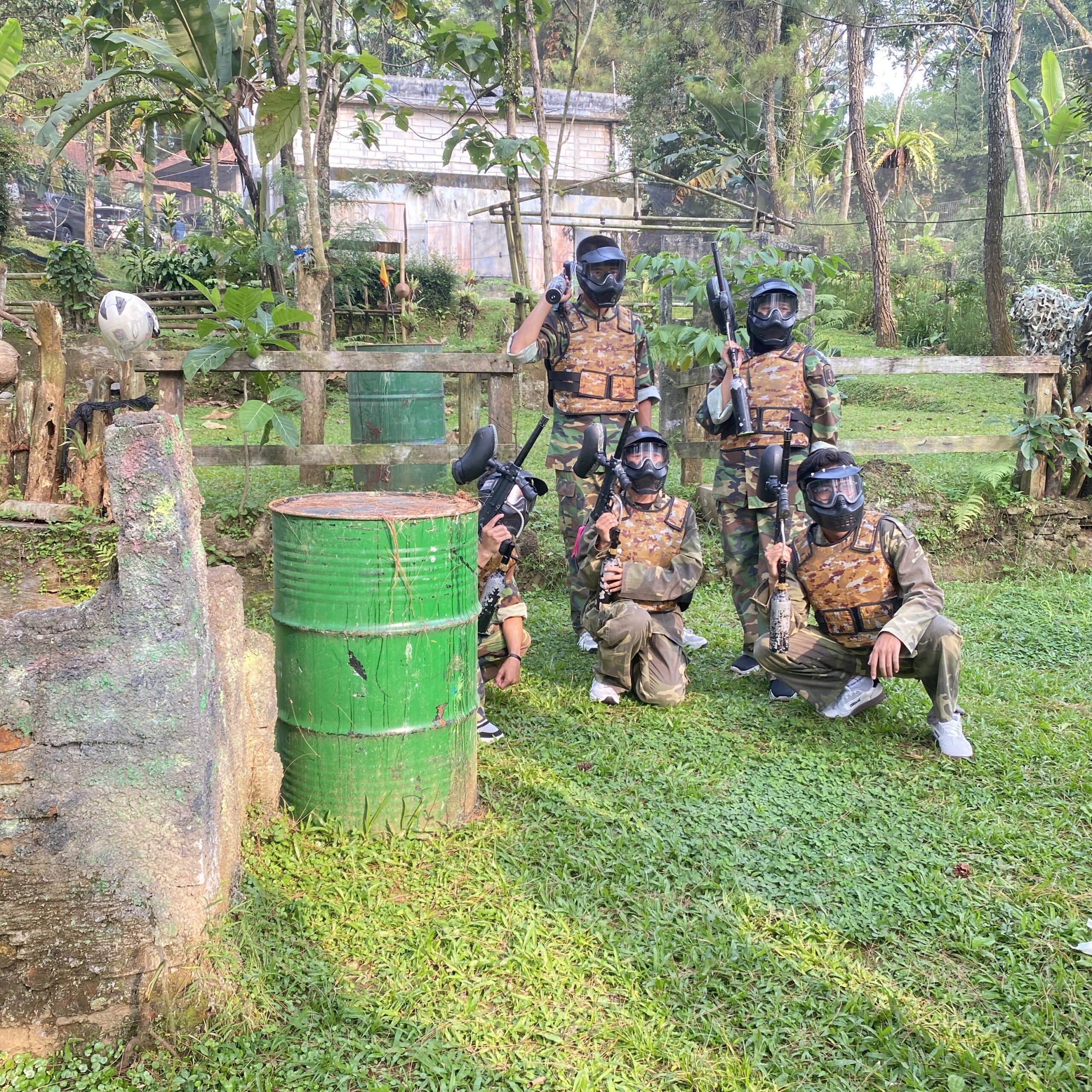 Tempat Paintball Dekat Hotel Green Peak