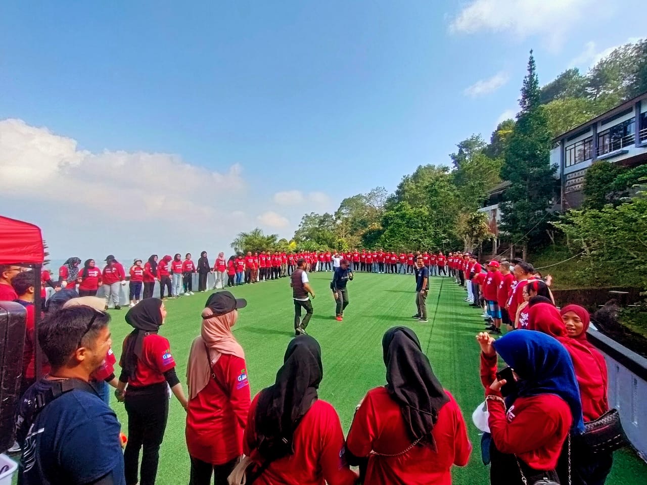 Gathering Perusahaan Di Puncak